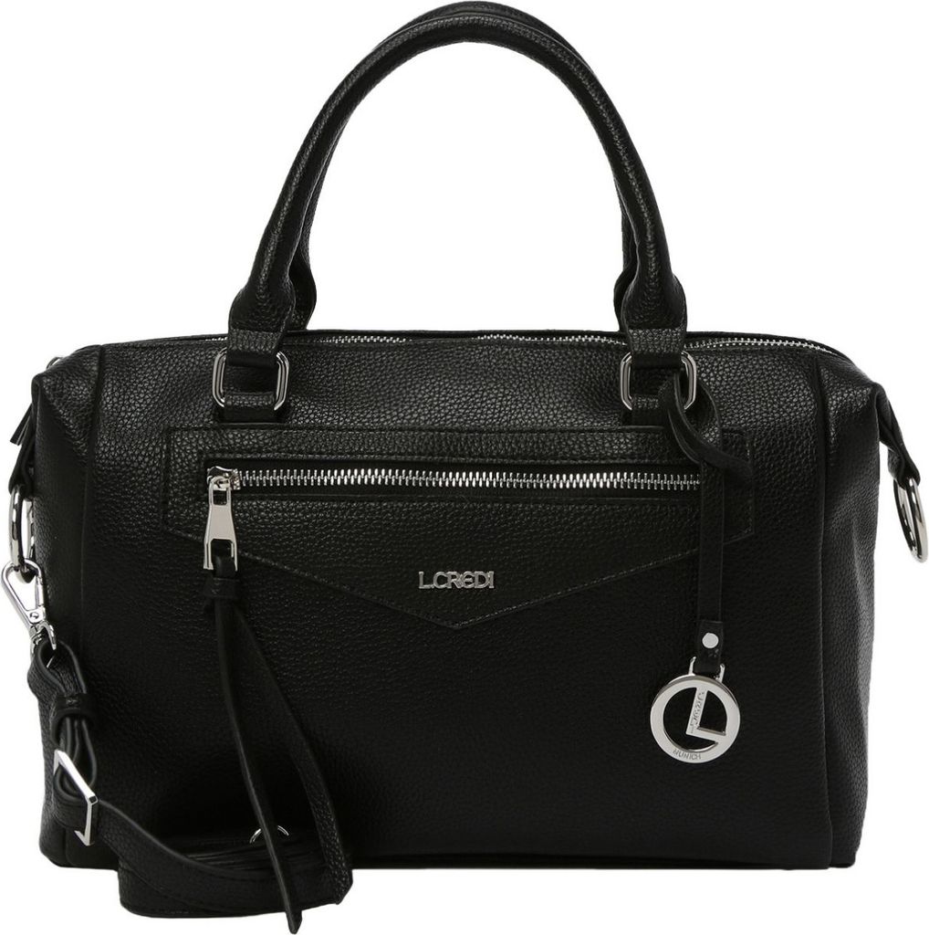 L.Credi Henkeltasche Larina schwarz Produktbild 