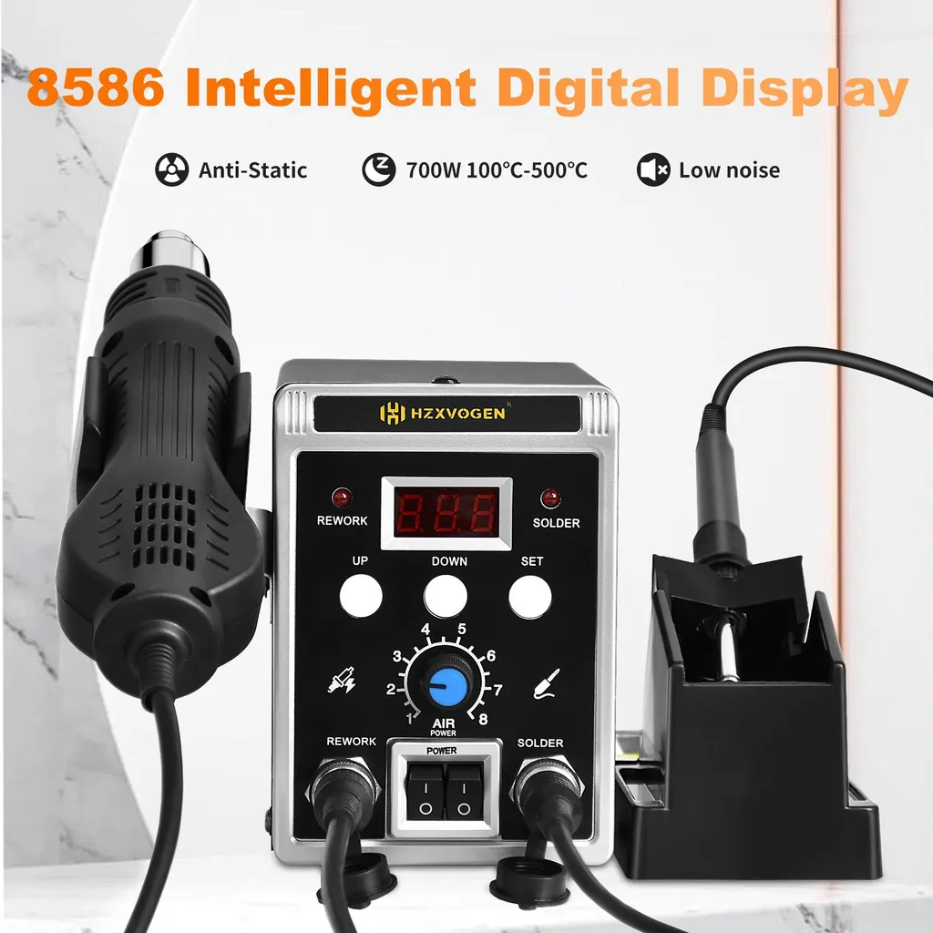 Station de soudage LCD 700W 220V - Poste à souder réglable Modèle X7