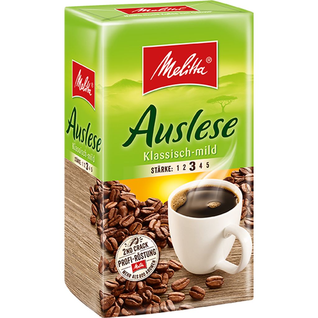 Melitta Cafe Auslese Doux moulu 0,5 Kg Image du produit 