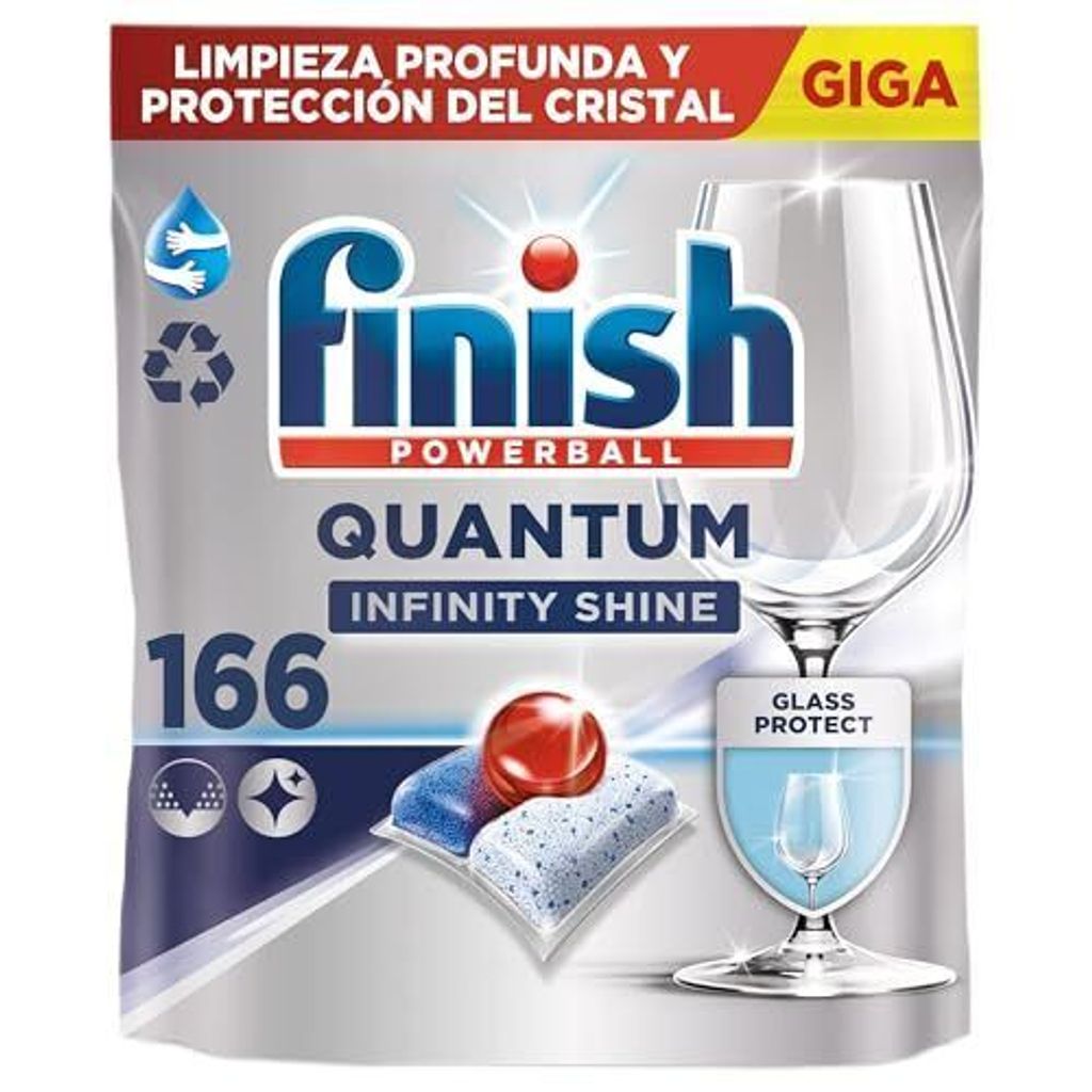 Calgonit Finish Powerball Quantum Infinity Shine 166 Produktbild 