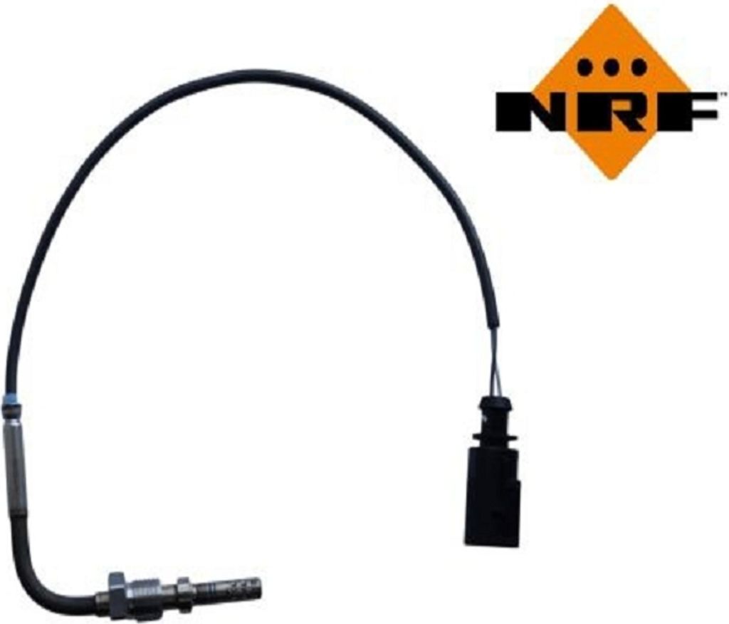 Sensor Abgastemperatur 2-polig 300 mm Kabel NRF für u.a. AUDI A8
