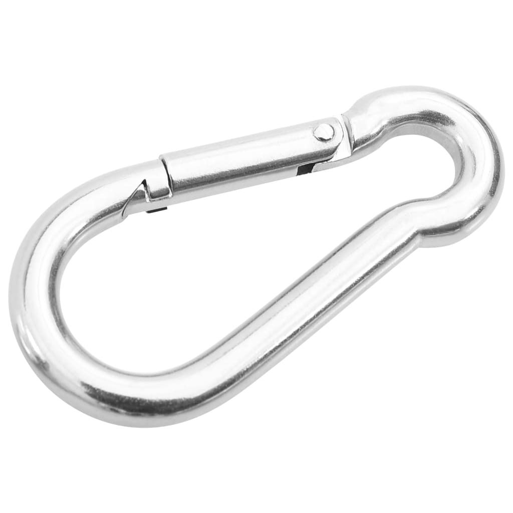vidaXL 12-tlg. Sonnensegel Zubehör-Set Edelstahl