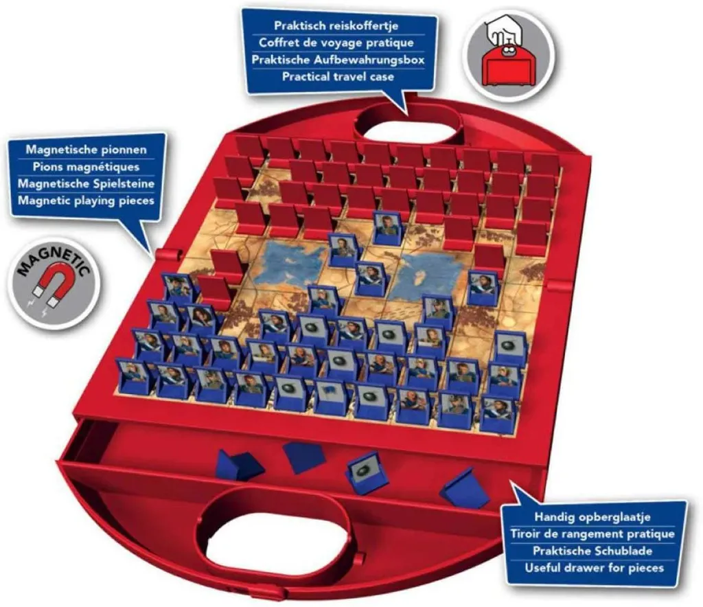 Jeu Stratego Compact Jumbo 19819 - Le Classique de Stratégie Nomade - 8