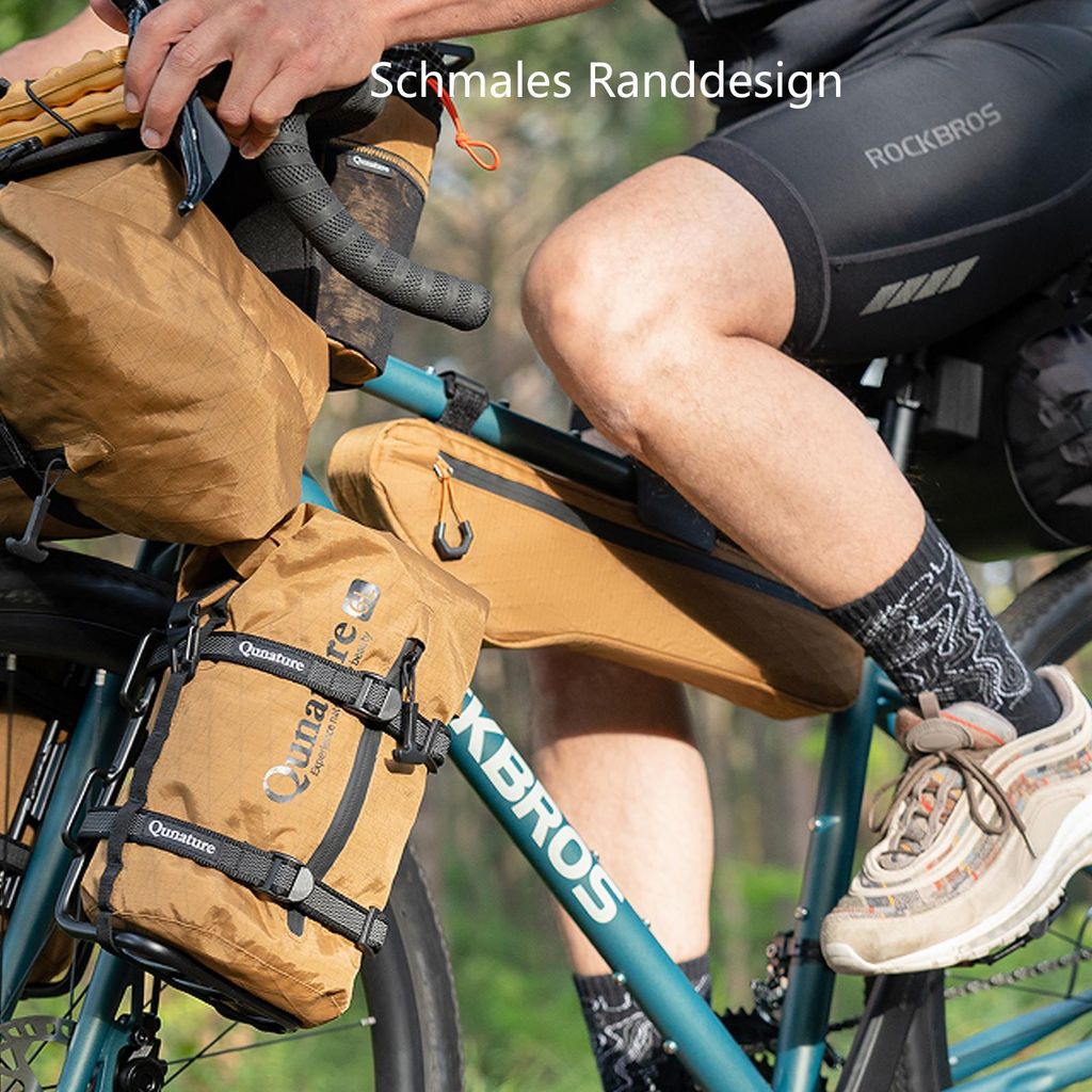 Rockbros AS-019-1 Sacoche étanche Pour Cadre De Vélo - Noir