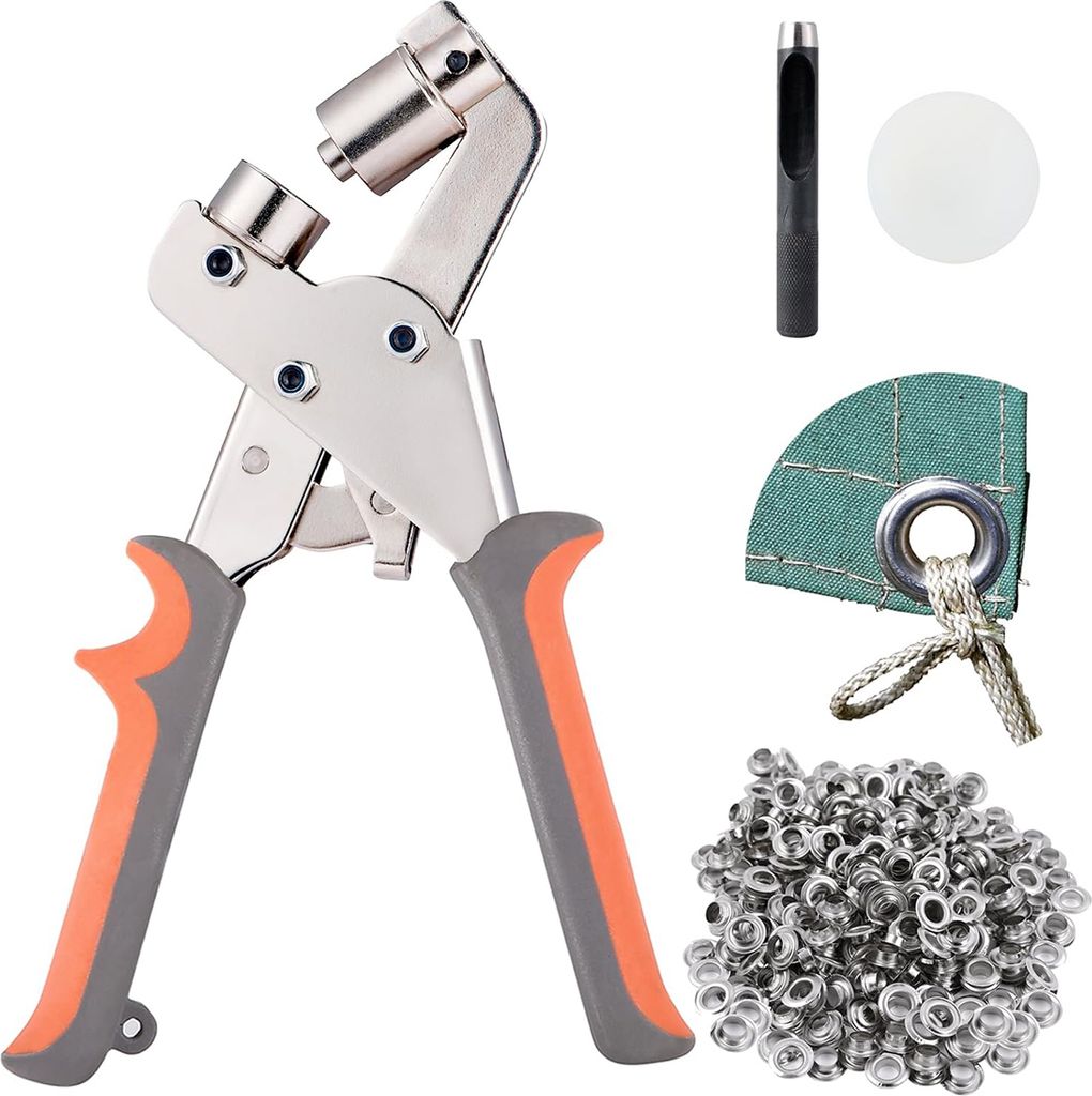 Multifunktionales Lochzangen-Set mit 300 Löchern für Plane, Pappe und mehr