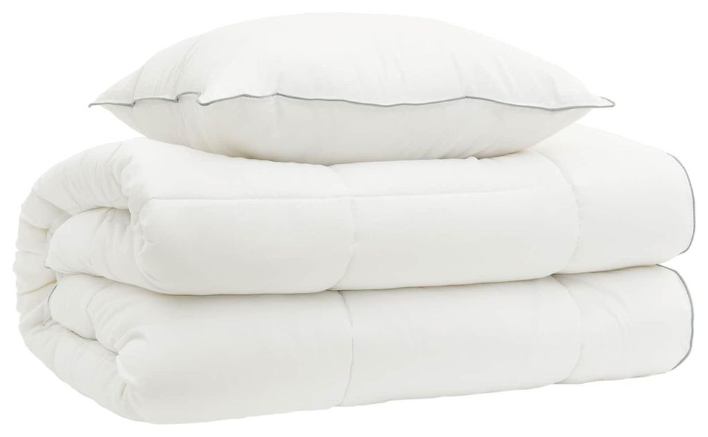 vidaXL Bettdecke und Kissen Set 2 stk. 140x200 cm 4 Produktbild 