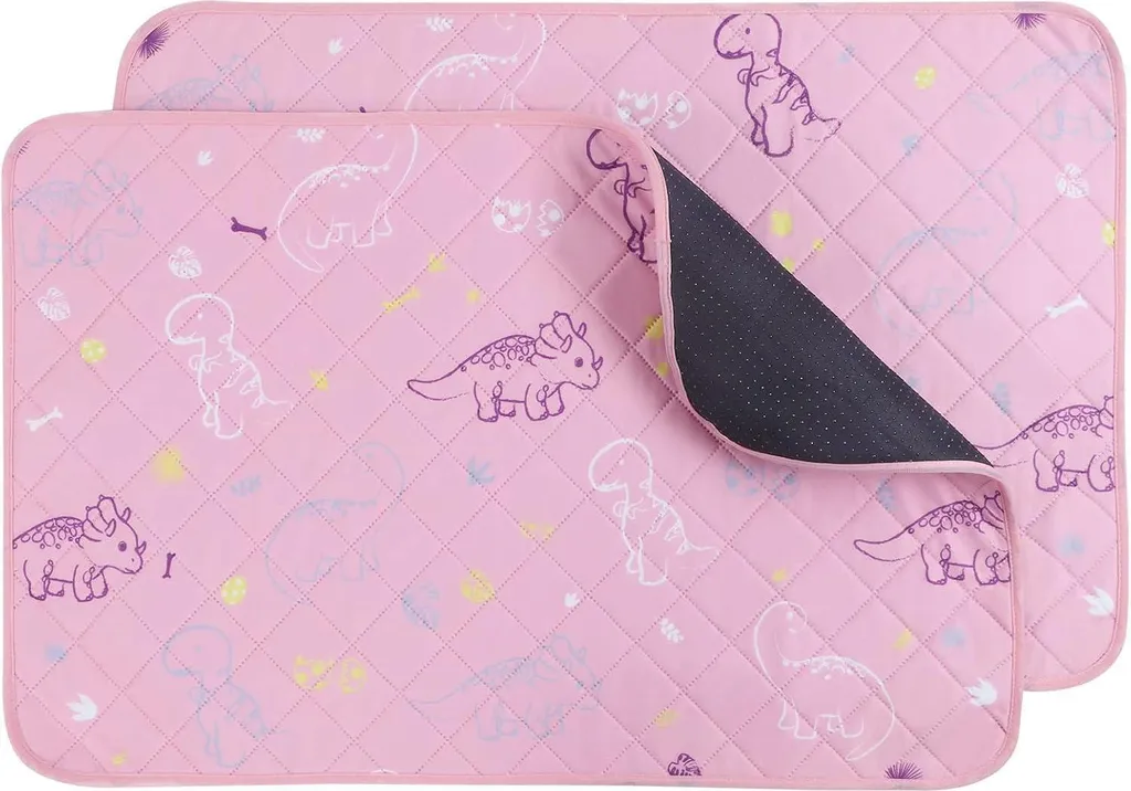 Traverse Cuccioli Lavabili 60x90 Rosa: Set 2 Tappetini Ultra Assorbenti