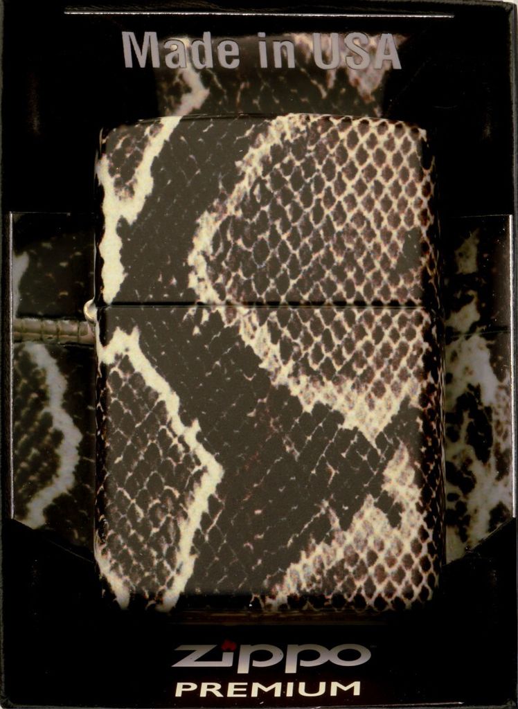 Zapalova? Zippo 540 Colors Black Snake Skin originální Obrázek produktu 