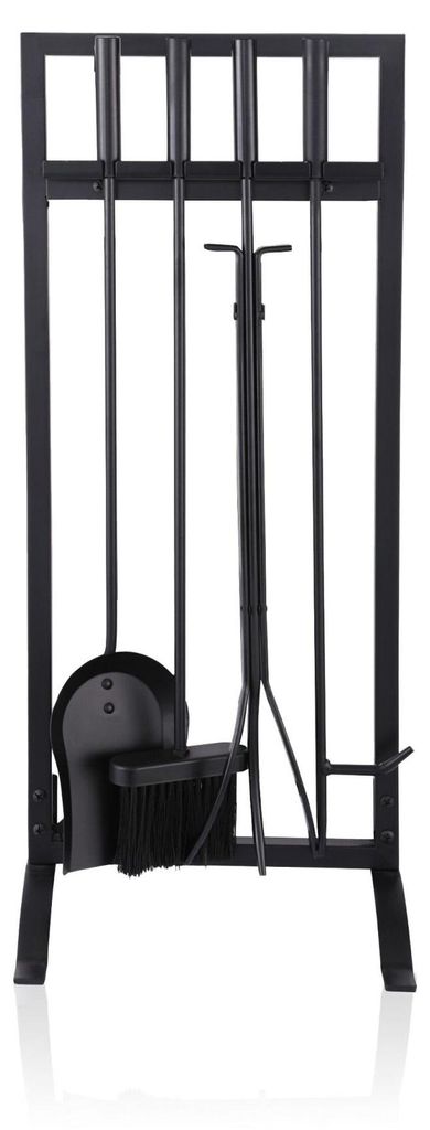 Kaminbesteck-Set, 5-teiliges Zubehör aus Eisen