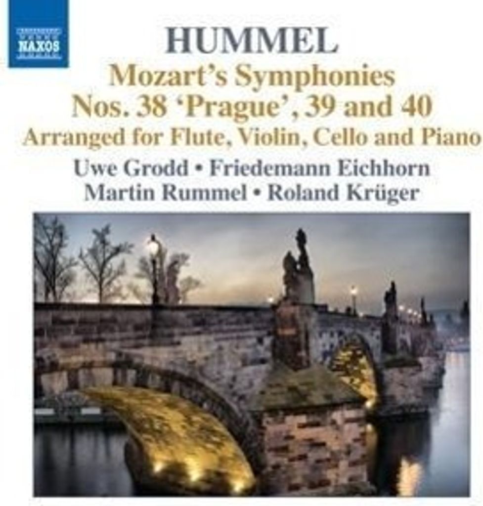 Grodd/Eichhorn/Rummel/Krüger: Sinfonien 38-40 arr.Hummel