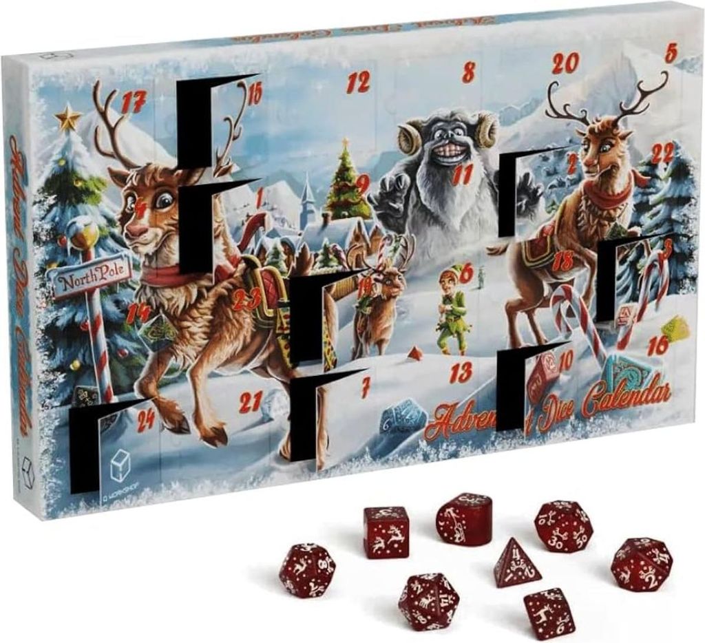 Q-Workshop Advent Dice Calendar Produktbild 