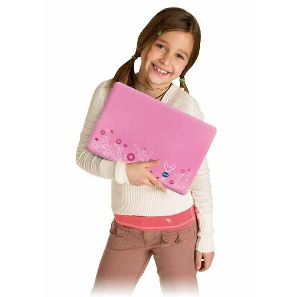 Ordinateur éducatif portable pour enfant rose : le Vtech Genius Kid - 2