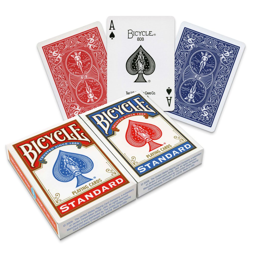 Hrací karty Bicycle Standard, 2 balíčky Obrázek produktu 