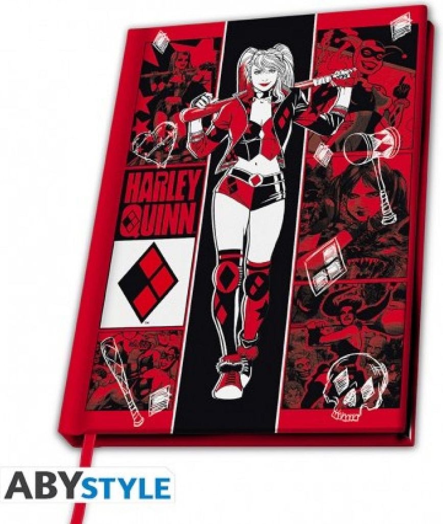 DC COMICS - A5 Notebook Harley Quinn