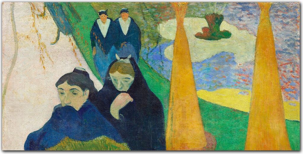 Coloray Küchenrückwand 120x60 Spritzschutz aus Glas - Arlésiennes Gauguin