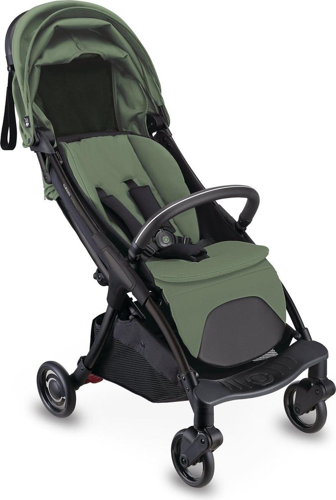 GLOBBER STROLL LITE – Buggy für Baby und Kleinkind, 1-Hand-Falt-Automatik, Leichtgewicht, 5/6 Zoll Bereifung, olive grün