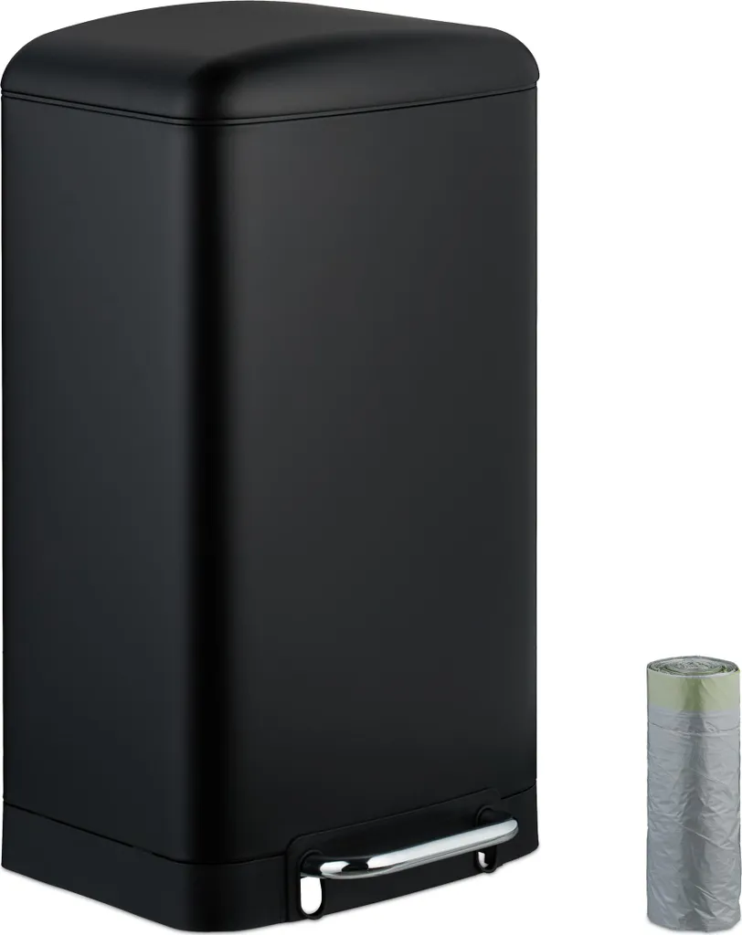 Poubelle de cuisine 30 litres Relaxdays : Idéale pour trier vos déchets