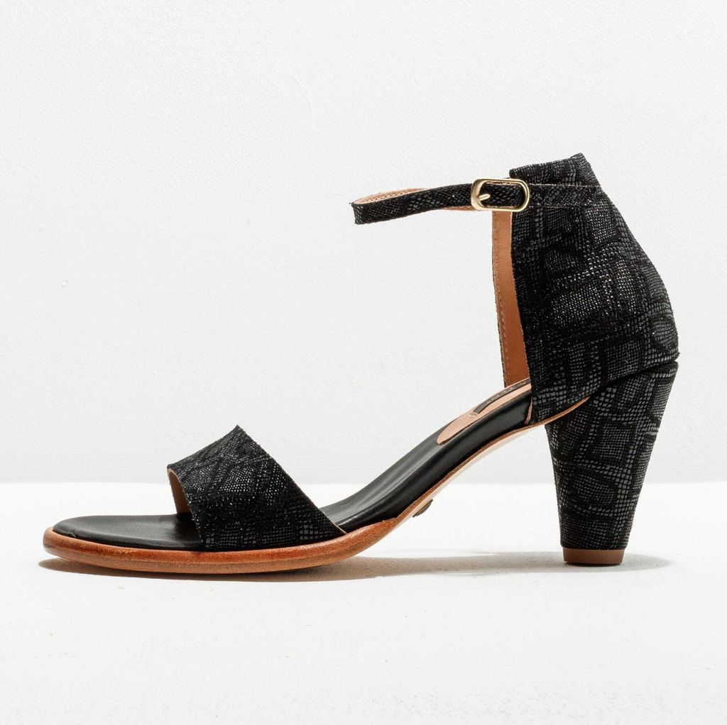 Neosens Sandalen mit hohem Absatz Damen S990 FANTASY DROPS BLACK / MONTUA Farbe Schwarz