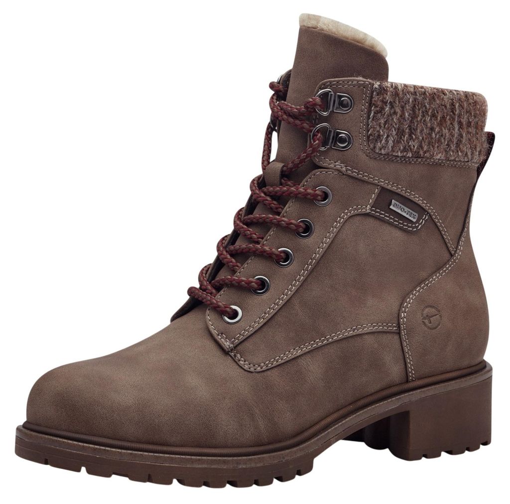 Tamaris Damen Elegante Stiefelette 1-26266-43 Braun