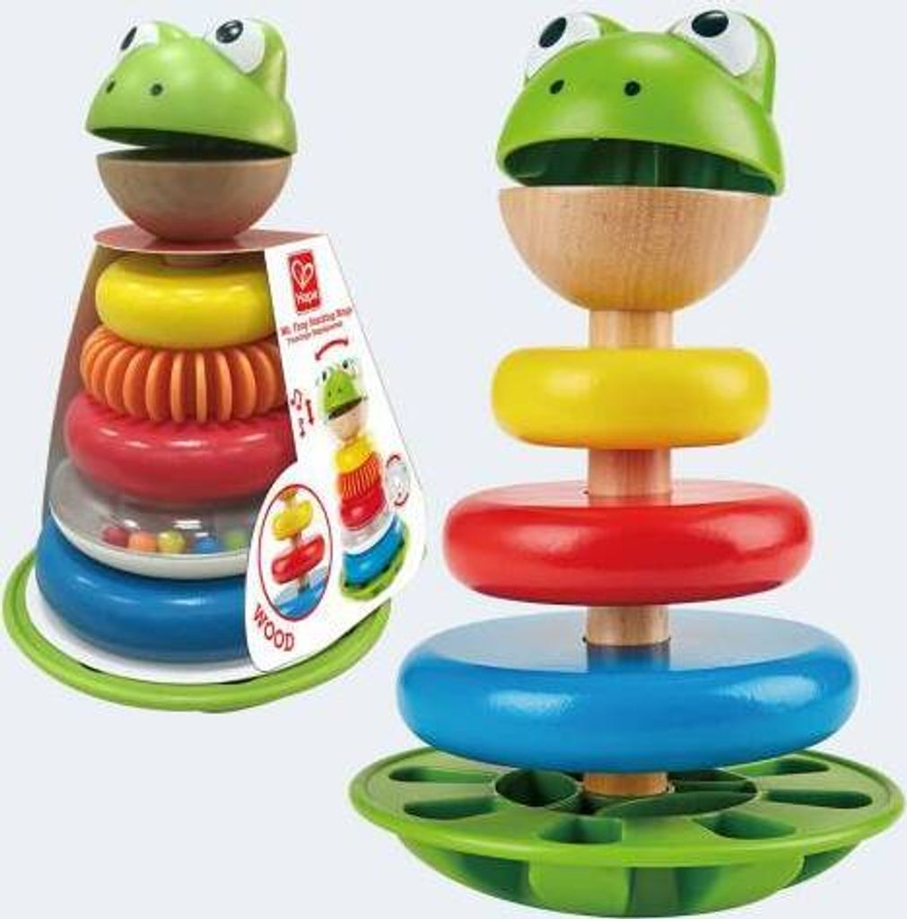 Hape Stapel Frosch Produktbild 1