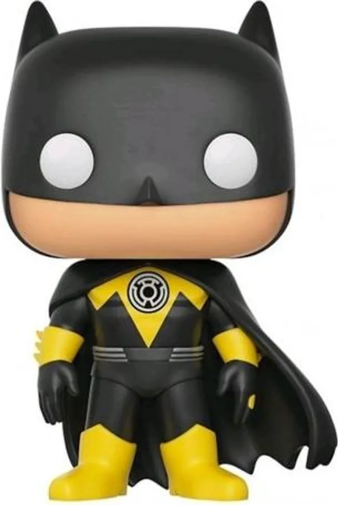 Figurine Bobble Head Batman Jaune Funko Pop DC Comics pour Collectionneur