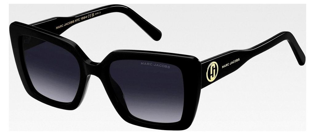 THE Brille MARC 733/S Größe 52-19 mm Schwarz