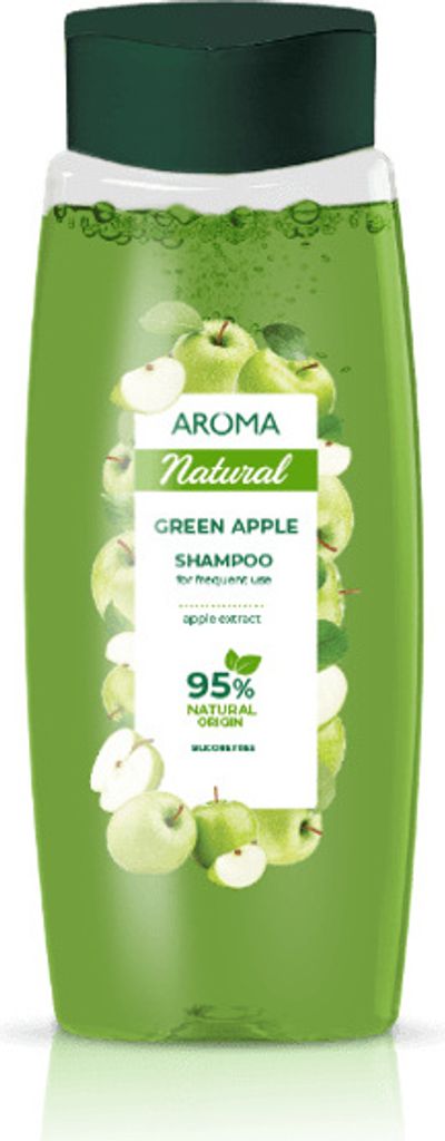 Shampoo fr die regelmige Anwendung Grner Apfel