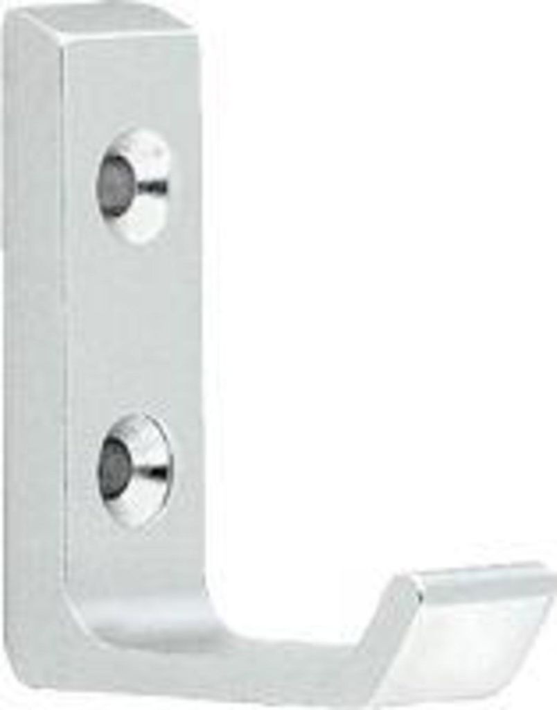 Wilesco Garderobenprofilhaken 38 x 48 mm FO LM poliert