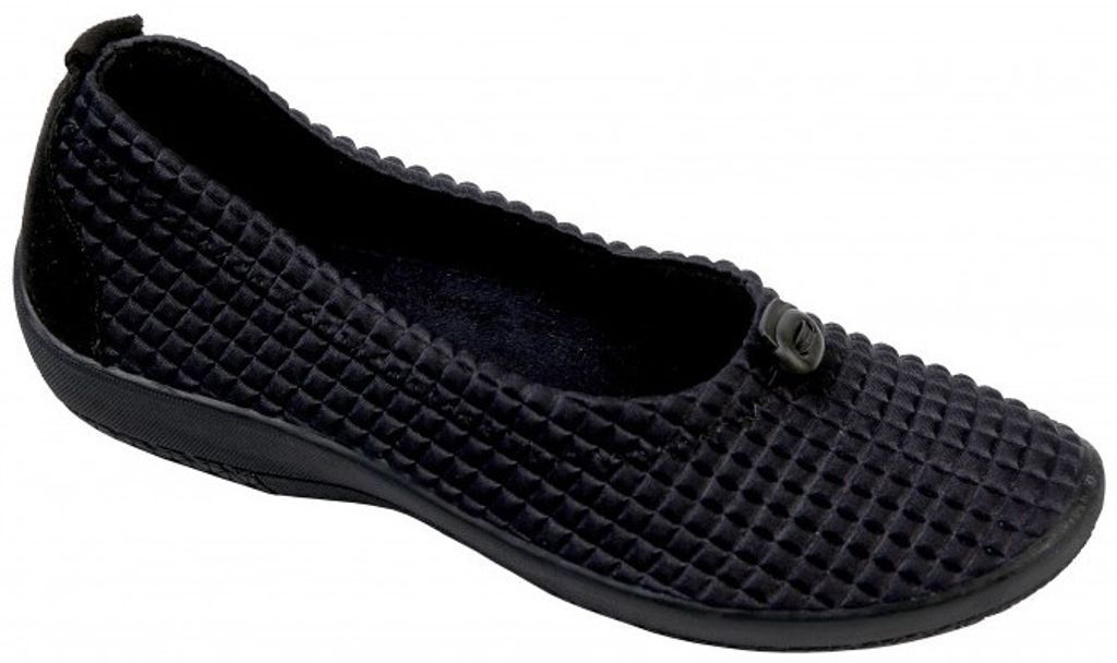 PINHAO O2011 elastische Damenschuhe für die Pflege, schwarz, Größe 1: 42