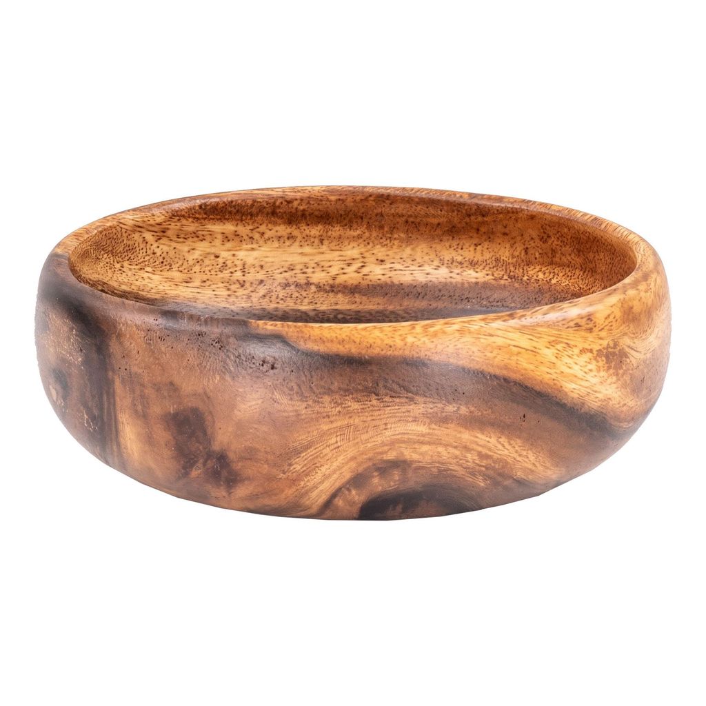Holzschale Akazie 15x4,5cm rund Holz Schale Obstschale Deko Produktbild 