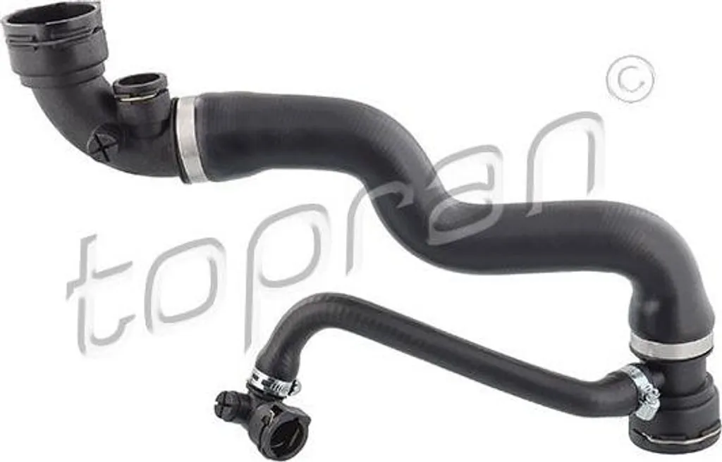 Tuyau radiateur TOPRAN renforcé OE 17127507748 pour BMW Série 3 E46