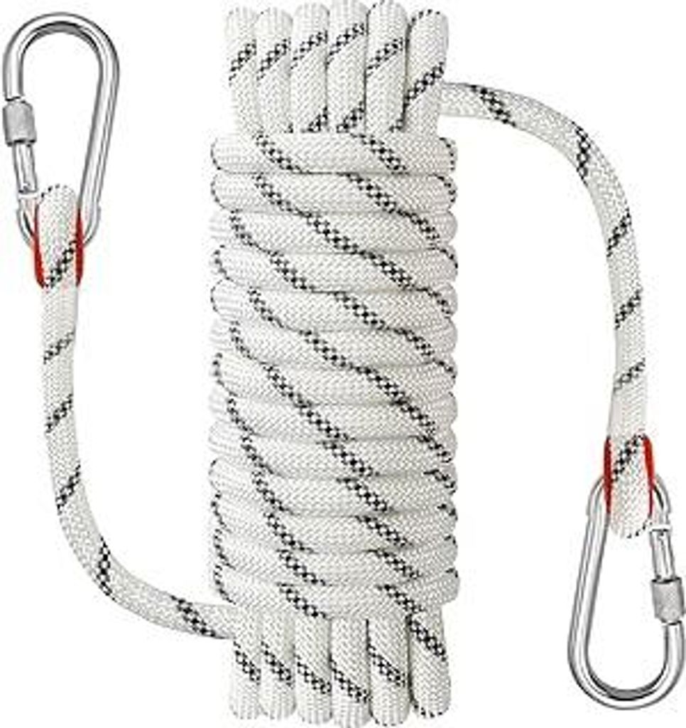 10 mm x 3 Meters Boot Marine Seil für Bootfahren, Angeln, Rafting, Camping, Wandern, Jagen, Festmachen, Schwimmen, Anker, Andocken, Rettung, Knote...
