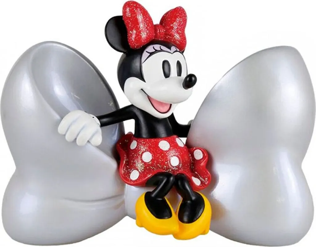 Figurine Enesco Minnie avec boucle - Disney 100e anniversaire argent