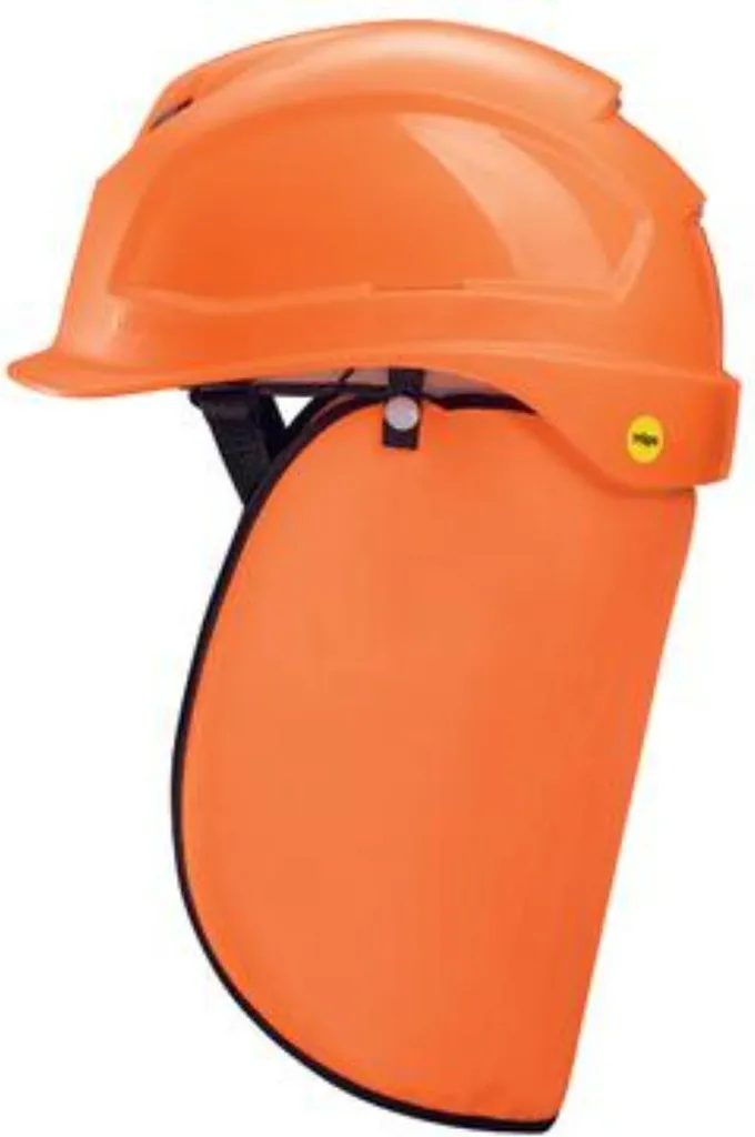 Casque de sécurité uvex pheos S-KR Mips pour travaux en hauteur orange