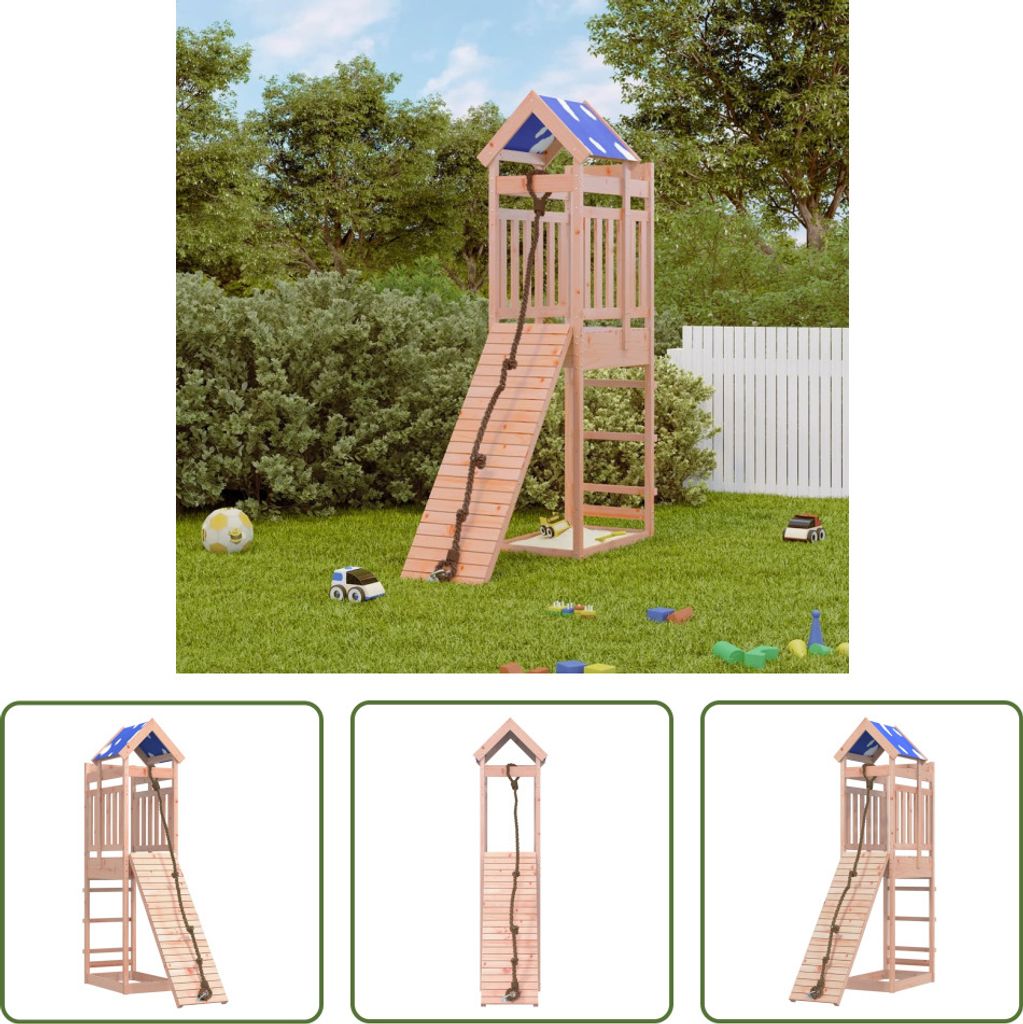 The Living Store Spielturm Massivholz Douglasie