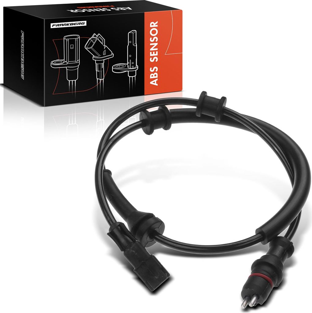 Frankberg 1x ABS Sensor Hinterachse beidseitig für Renault Laguna II Grandtour 1.6L 1.8L 1.9L 2.0L 2.2L 3.0L 2001-2007