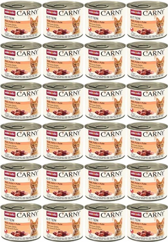 ANIMONDA Carny Kitten Veal chicken turkey - nassfutter für Katzen - 200g