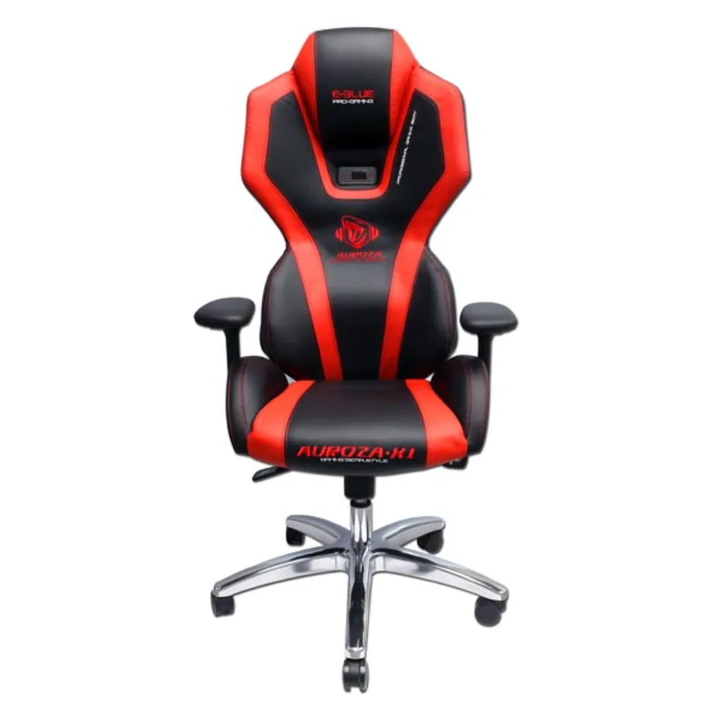 E-bleu AUROZA EEC301REAA Fauteuil Gaming Anti Mal de Dos Coloris Rouge