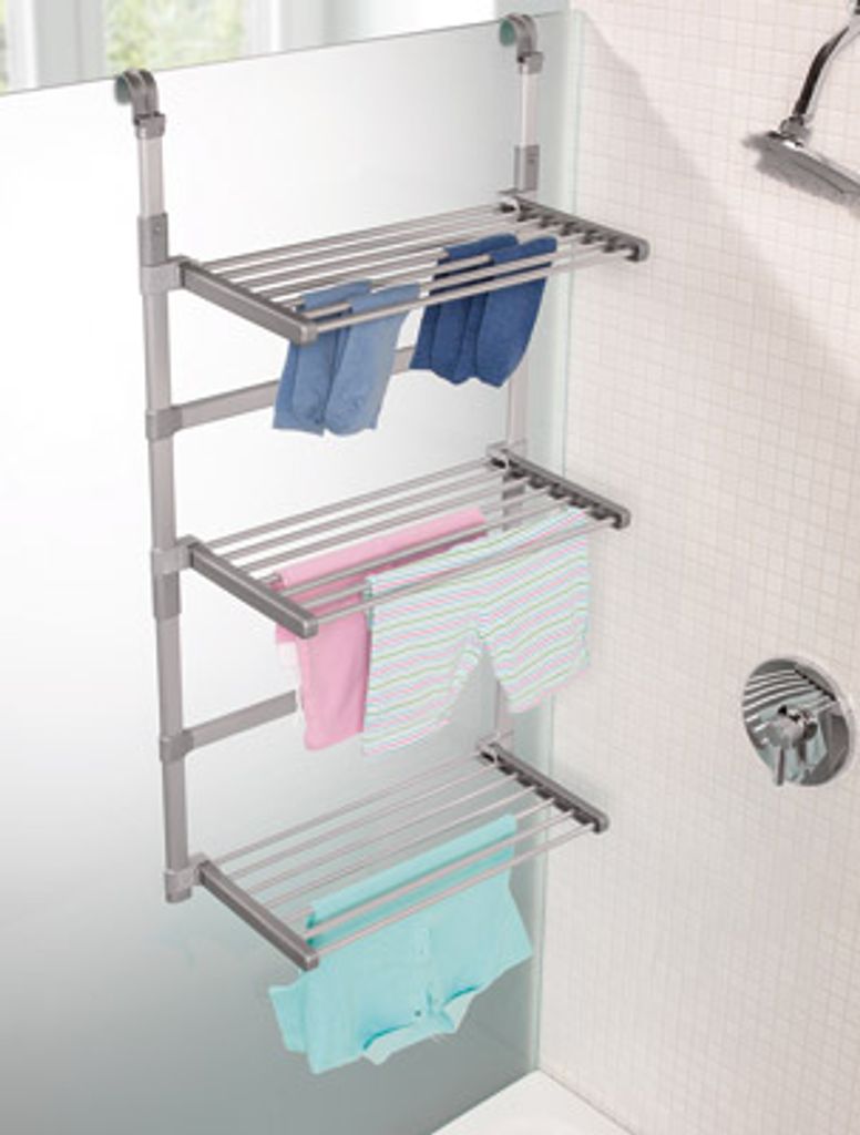 Ruco V802 Duschkabinentrockner, Trocknerlänge 9 m, alu / silber