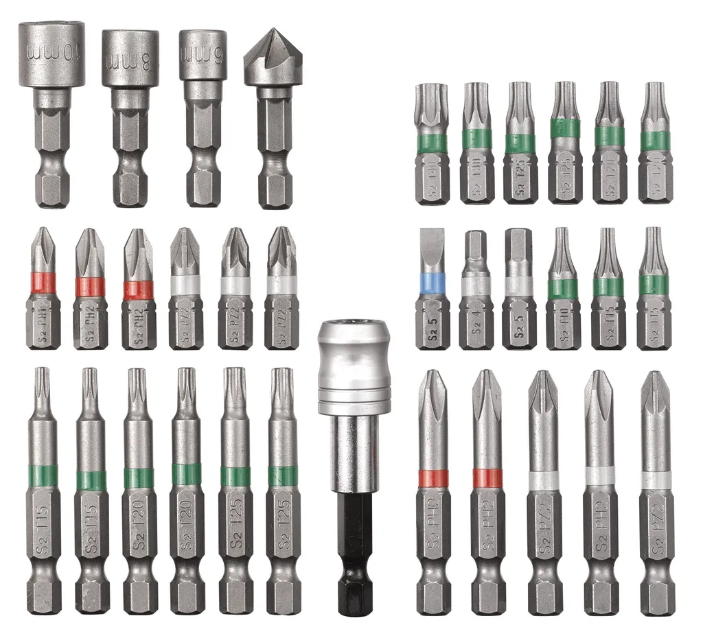 Set di punte per accessori Einhell 34 pezzi S-Box