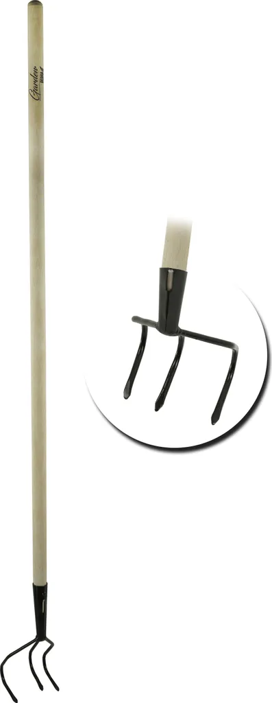 Coltivatore DEDRA 80C072 a 3 Denti | Giardinaggio Facile e Veloce 1100mm