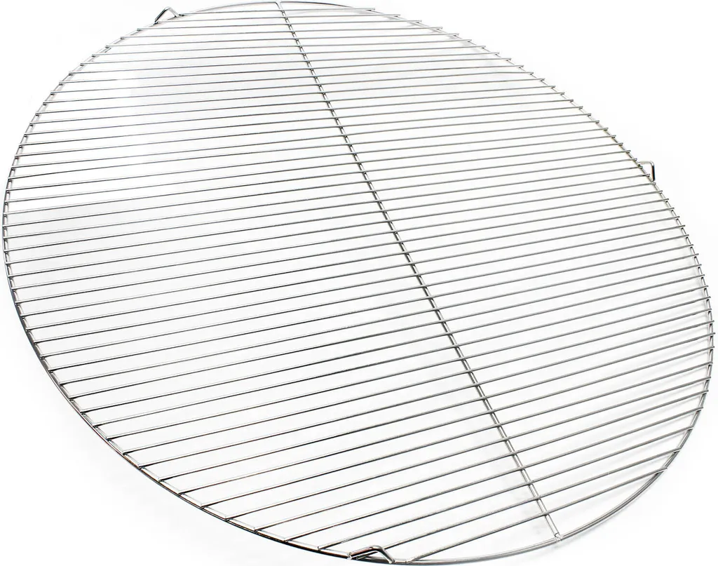 Grille de Cuisson Ronde 80cm pour Barbecue Géant en Famille, Inox Affiné V2A