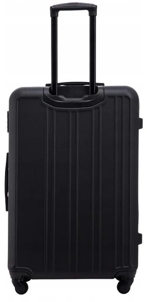 Valise robuste noire XL capacité maximale et verrouillage à code intégré - 4