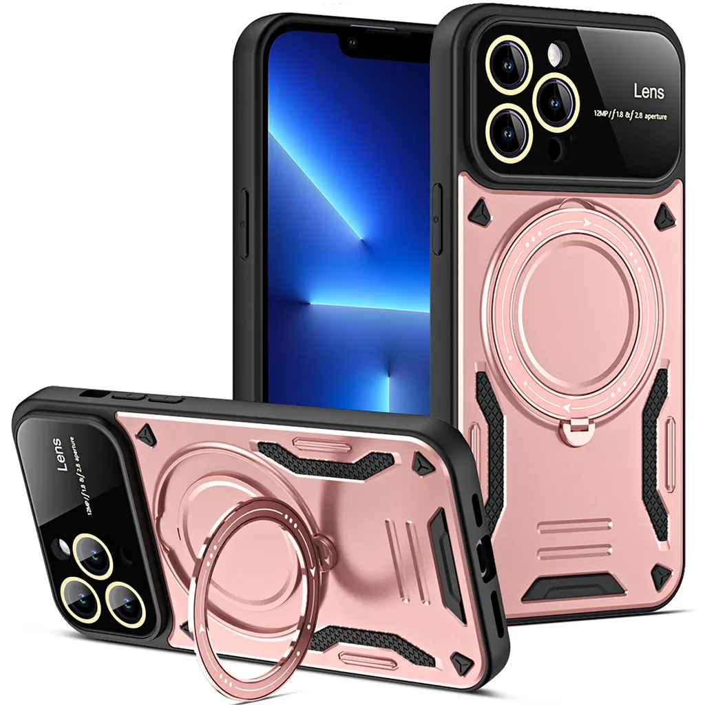 Cover Per IPhone 13 Con Motivo Floreale - Custodia Ibrida 2 Strati: Silicone Antiurbo E Guscio Rigido Lucido, Antigraffio - 4
