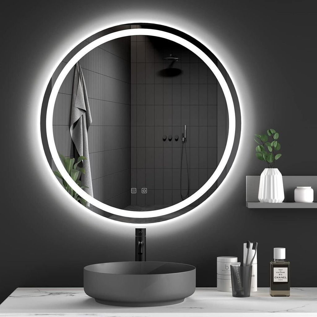 Zrkadlo LED 90cm BAS GREY Obrázok produktu 