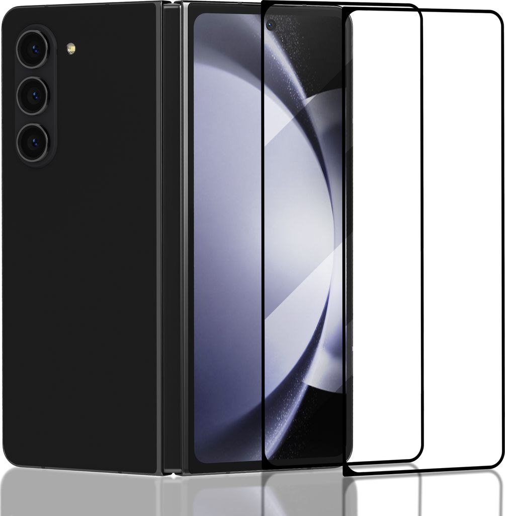 2-Pack Displayschutzfolie fur Samsung Z Fold 5 aus 9H gehärtetem Glas