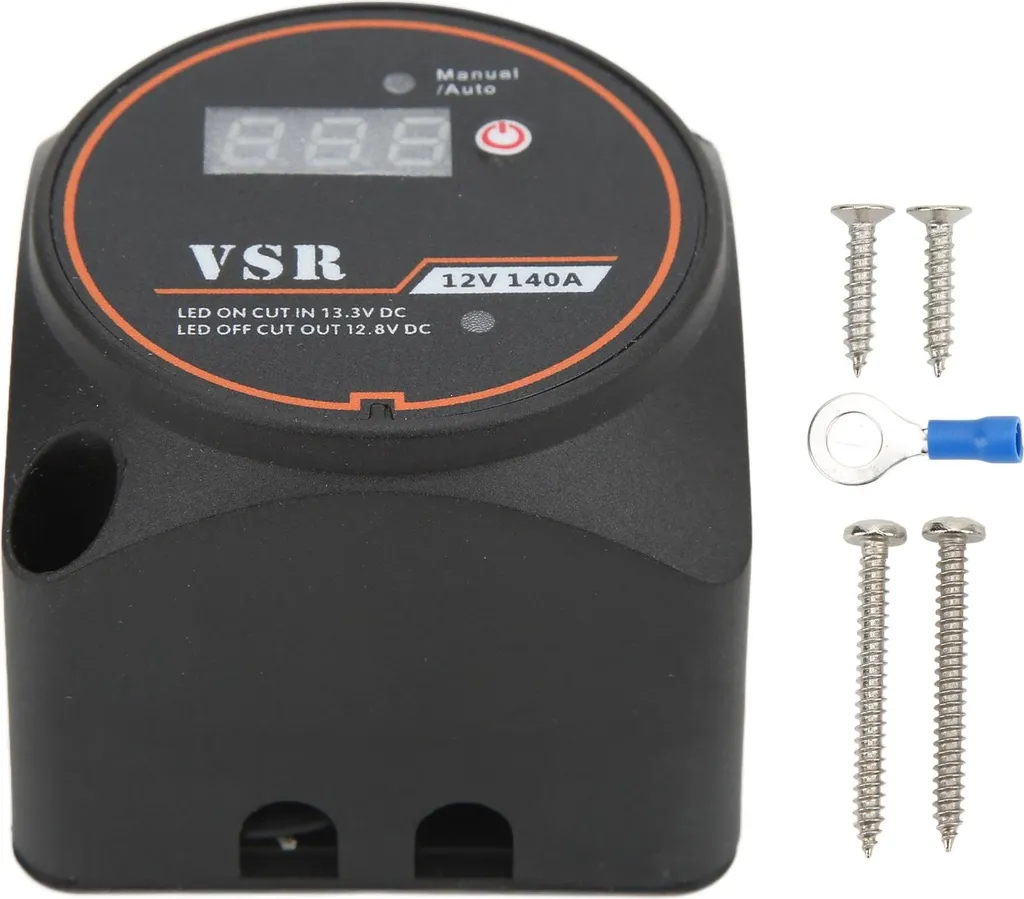 Isolateur de Batterie 140A Étanche IP67 avec Indicateur LED Visuel