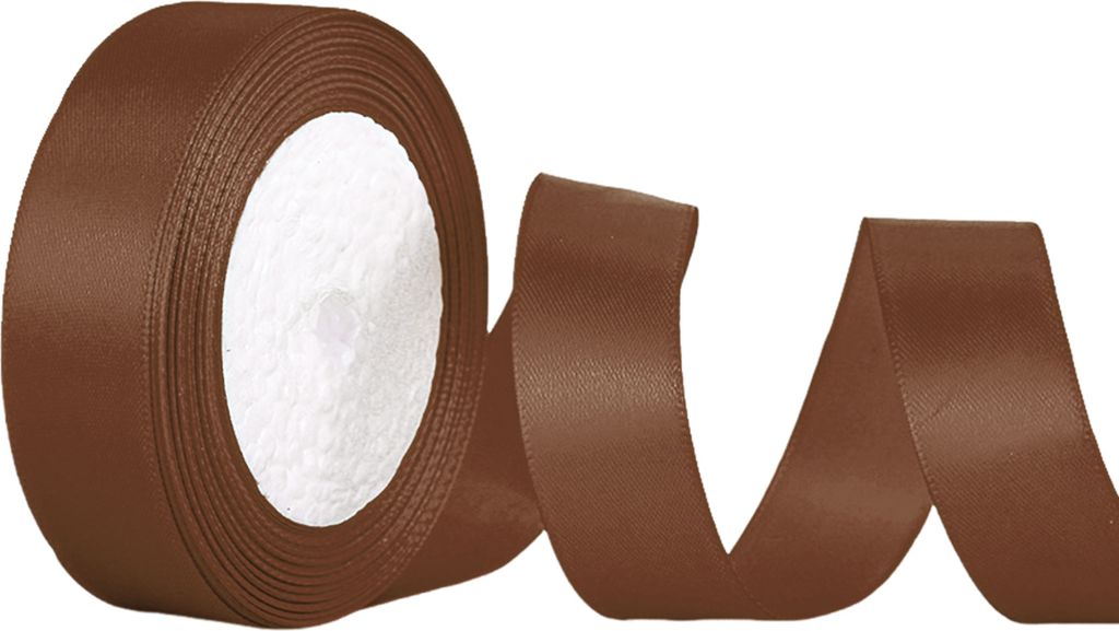 22,8 m einfarbiges Band, 2 cm Breite, Verpackungsband, Polyester-Tortenschachtelband für Hochzeitsdekor-Sträuße, DIY-Projekte