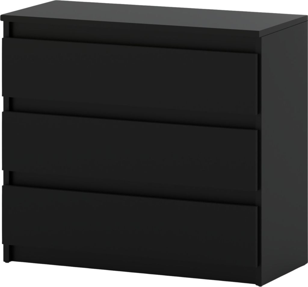 Kommode mit 3 Schubladen Sideboard Schubladenschrank Produktbild 