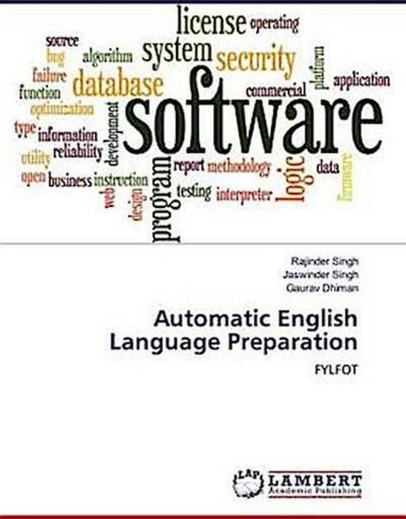 Singh, R: Automatic English Language Preparation